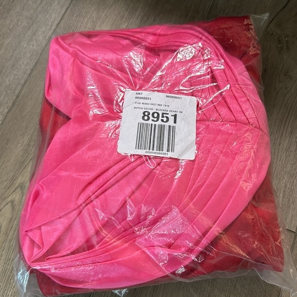 NWT! Anthropologie Pink/Red Hutch Strapless Heart Maxi Dress - US 10 ⚽️ - Picture 14 of 16